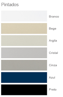 mostruario de cores